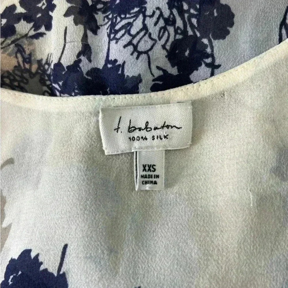 T. Babaton by Aritzia Ainsley silk sleeveless blouse - Picture 6 of 6